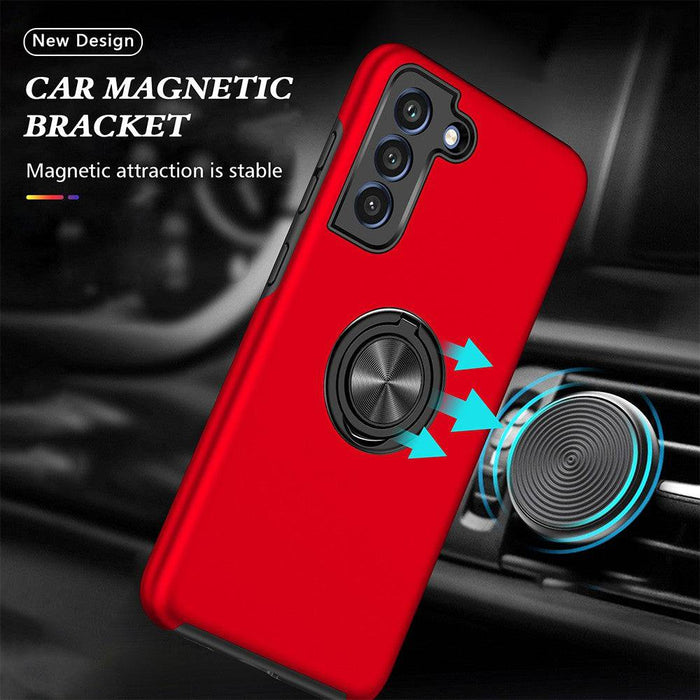 Magnetic Ring Holder Shockproof Cover Case for Samsung Galaxy S22 Plus - JPC MOBILE ACCESSORIES