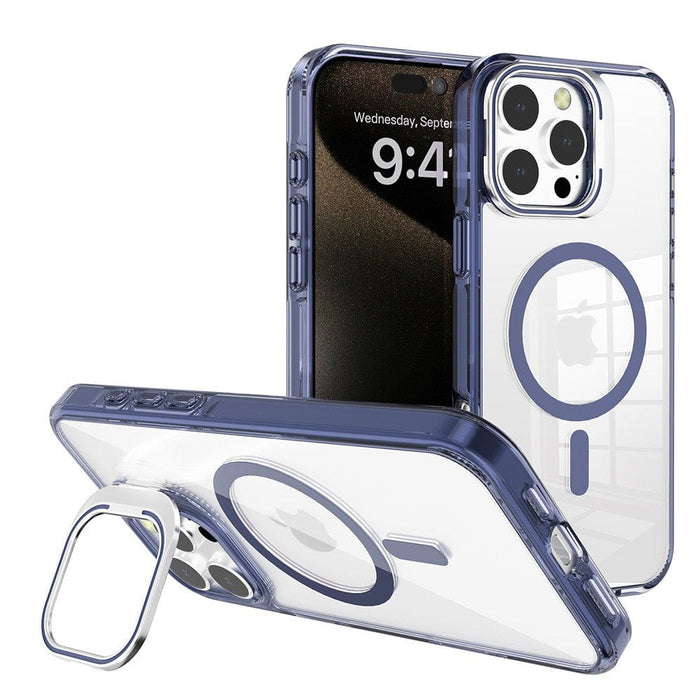 MagSafe charging compatibility of the REDEFINE Lens Flip Stand Case for iPhone 16 Pro Max