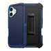 Shockproof Robot Armor Hard Plastic Case with Belt Clip for iPhone 16 Plus - JPC MOBILE ACCESSORIES