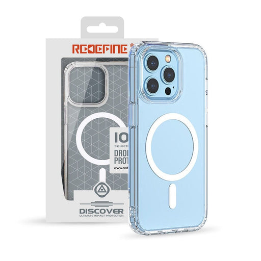 Redefine heavy duty transparent MagSafe cover case iPhone 13 Pro Max military-grade protection