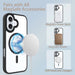 Redefine Metal Camera Lens Magnetic Transparent MagSafe Case for iPhone 16 - JPC MOBILE ACCESSORIES