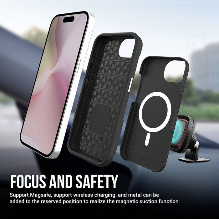 Rhinos rugged iPhone 16e case side profile