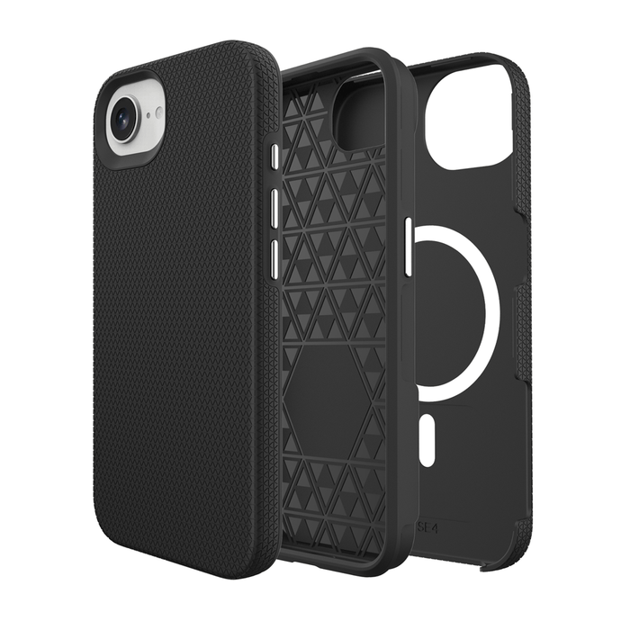 Rhinos shockproof case MagSafe compatible for iPhone 16e