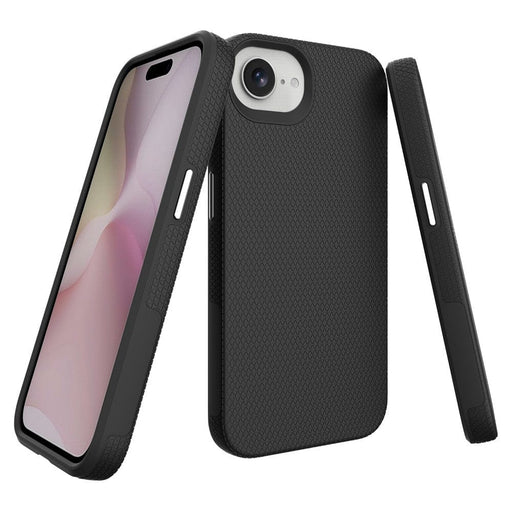 Rhinos rugged iPhone 16e case showing camera protection