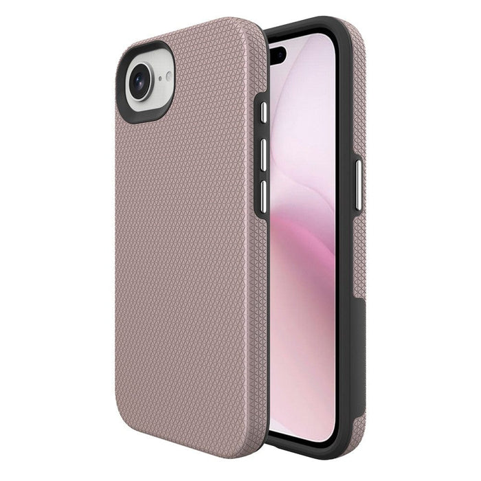 Rhinos case for iPhone 16e in black with reinforced corners