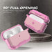 Bottom port access of AirPods 4 robot armor cover