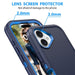 Durable Shockproof Armor Case for iPhone 16.