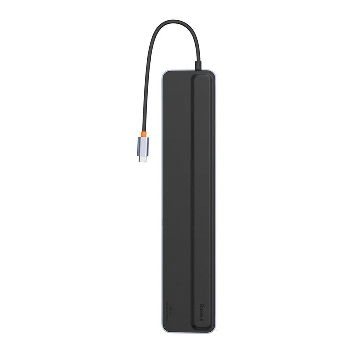 Baseus EliteJoy Gen2 12-Port Type-C HUB Adapter (Type-C to HDMI*2+USB3.0*3+PD*1+DP*1+SD/TF*1+RJ45*1+Type-C Data*1+3.5mm*1)-Dark Gray - JPC MOBILE ACCESSORIES