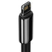 Baseus Tungsten Gold Fast Charging Data Cable USB to iP 2.4A 1m - JPC MOBILE ACCESSORIES