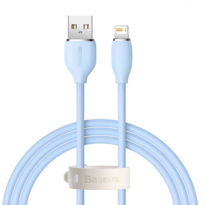 Baseus Jelly Liquid Silica Gel Fast Charging Data Cable USB to iP 2.4A 1.2m - JPC MOBILE ACCESSORIES