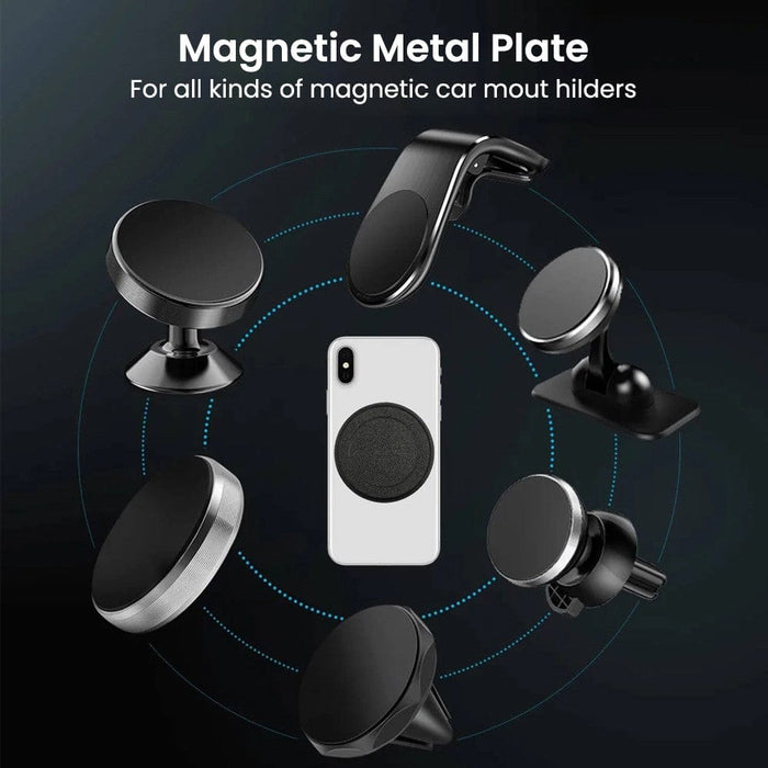 UTIA Universal Mount Metal Magnetic Plate for Phone - JPC MOBILE ACCESSORIES