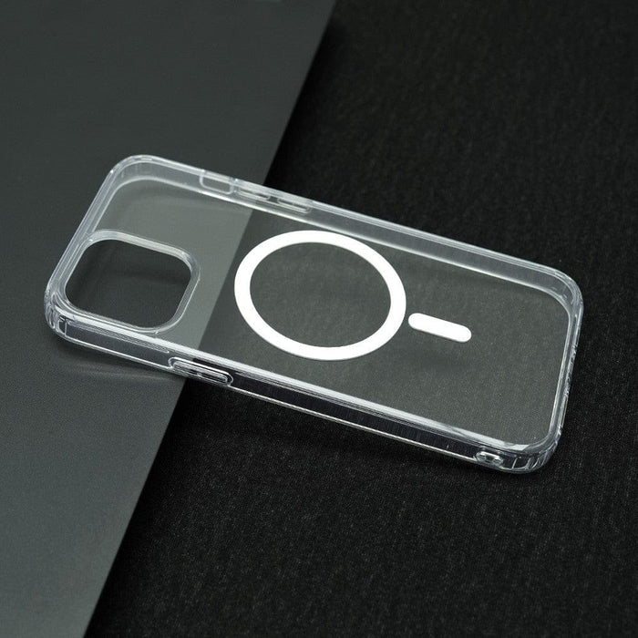 High Quality Acrylic TPU Hybrid Transparent MagSafe Case iPhone 13 Pro Max | Clear Protection - JPC MOBILE ACCESSORIES