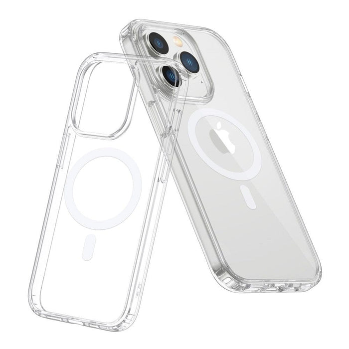 High Quality Acrylic TPU Hybrid Transparent MagSafe Case iPhone 13 Pro Max | Clear Protection - JPC MOBILE ACCESSORIES