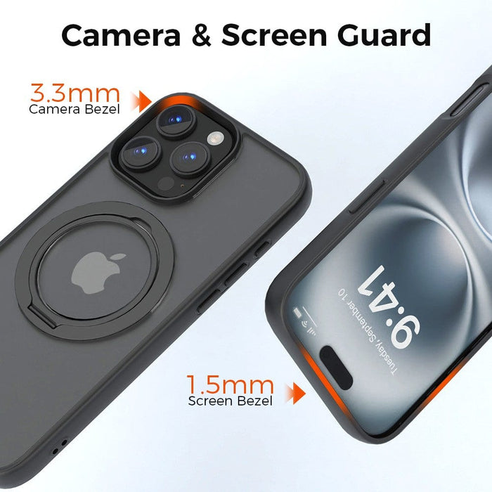 REDEFINE iPhone 16e Case with Foldable Stand – Landscape Viewing Mode