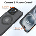 REDEFINE iPhone 16e Case with Foldable Stand – Landscape Viewing Mode