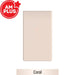 AMPLUS Rear Cover Glass for Google Pixel 6 – Coral, perfect for replacing cracked or damaged rear glass.