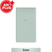 AMPLUS Rear Cover Glass for Google Pixel 6 – Green, ideal for replacing cracked or damaged rear glass.