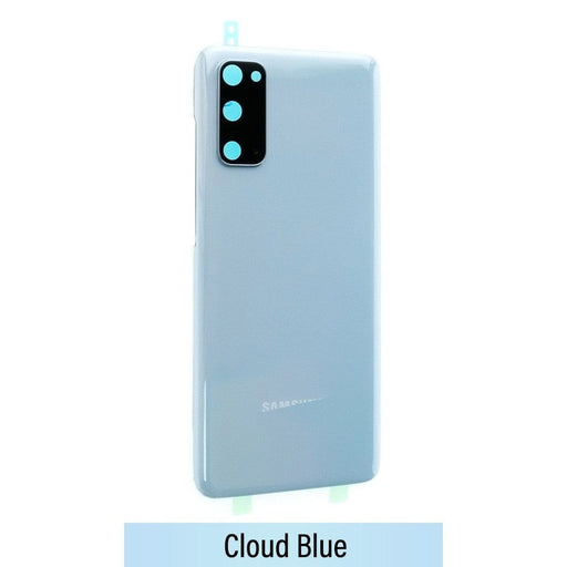 BQ7 Rear Cover Glass for Samsung Galaxy S20 G980F - Cloud Blue - JPC MOBILE ACCESSORIES