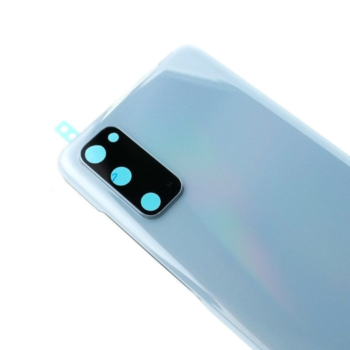 BQ7 Rear Cover Glass for Samsung Galaxy S20 G980F - Cloud Blue - JPC MOBILE ACCESSORIES