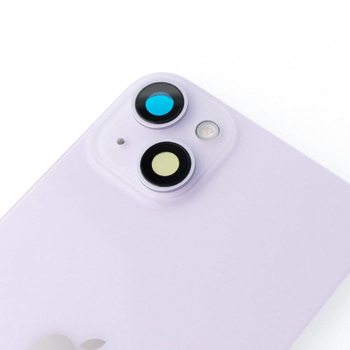 3️⃣ Premium iPhone 14 Plus Rear Housing with Camera Lens Glass - Purple