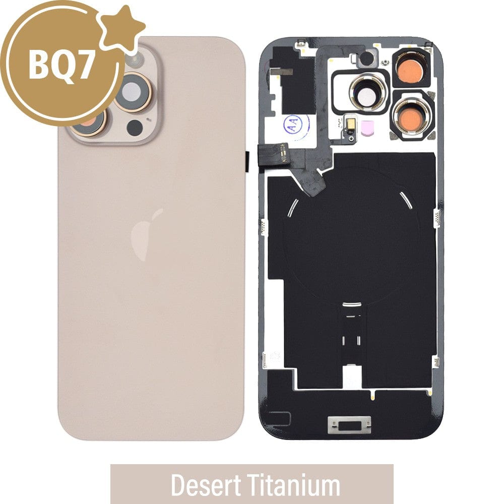 BQ7 Rear Cover Glass with Camera Lens Glass and Wireless Flex for ...