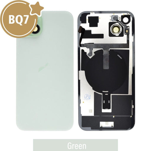 iPhone 15 Plus Back Glass Replacement with Camera Lens - Green
