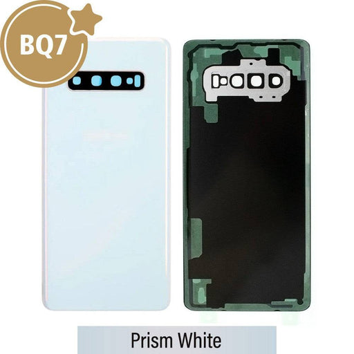 BQ7 Rear Cover Glass For Samsung Galaxy S10 Plus G975F-Prism White (As the same as the service pack, but not from official Samsung) - JPC MOBILE ACCESSORIES