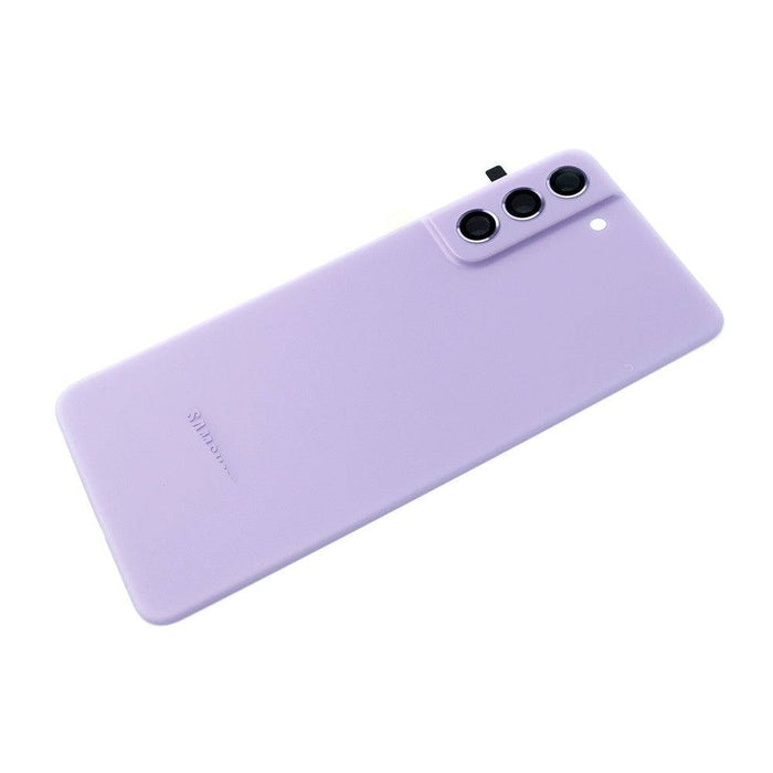 BQ7 Rear Cover Glass For Samsung Galaxy S21 FE 5G G990B - Lavender - JPC MOBILE ACCESSORIES