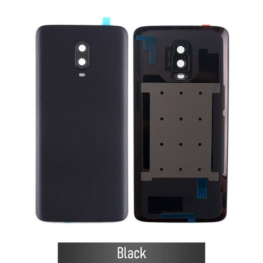 Rear Cover Glass For OnePlus 6T-Black - JPC MOBILE ACCESSORIES