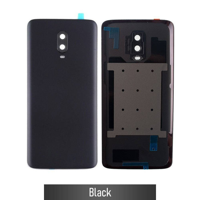 Rear Cover Glass For OnePlus 6T-Black - JPC MOBILE ACCESSORIES