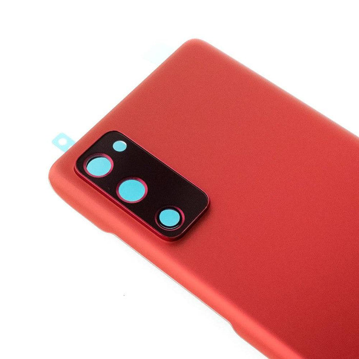 Rear Cover Glass For Samsung Galaxy S20 FE / 5G - Cloud Red