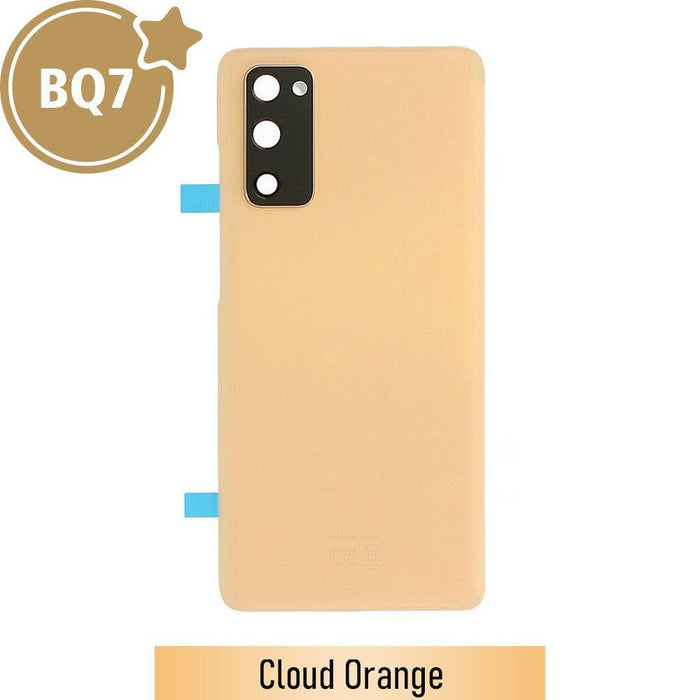 Rear Cover Glass For Samsung Galaxy S20 FE / 5G - Cloud Orange - JPC MOBILE ACCESSORIES