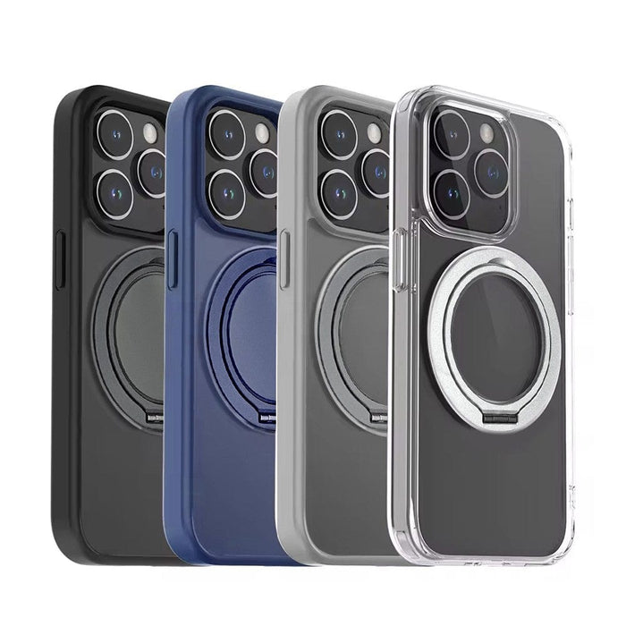 REDEFINE Multi-functional 360° Rotating Stand Case for iPhone 16 – Front View.