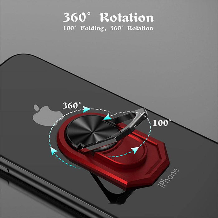 360 Degree Rotation Magentic Ring Phone Holder - JPC MOBILE ACCESSORIES