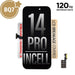 BQ7 Incell LCD Assembly for iPhone 14 Pro showing the high-definition Retina display.