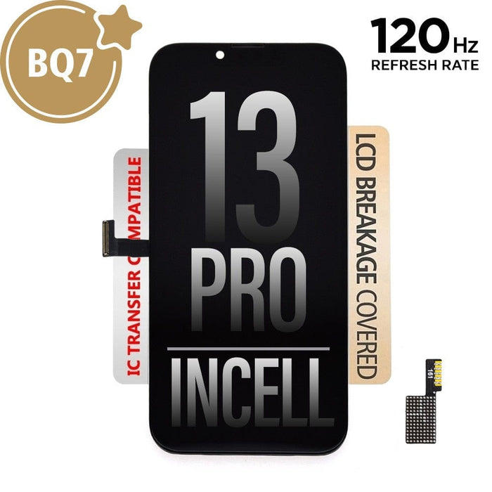 iPhone 13 Pro BQ7 Incell LCD Assembly – 120Hz smooth refresh rate for fluid scrolling.