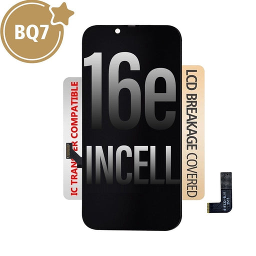 BQ7 Incell LCD display for iPhone 16e front view