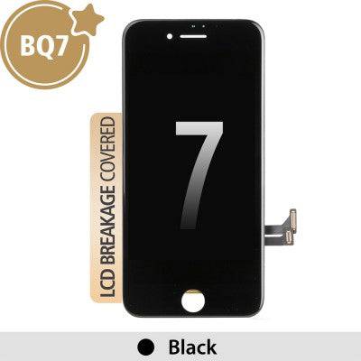 BQ7 LCD Assembly for iPhone 7 Screen Replacement – Black - JPC MOBILE ACCESSORIES