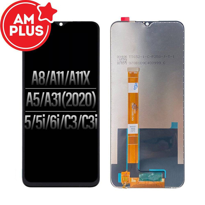 AMPLUS LCD Screen Digitizer Replacement for OPPO A11 / A8 / A9(2020 / A11x) / A5(2020) / A31(2020) / Realme 5 / 5i / 6i / C3 / C3i