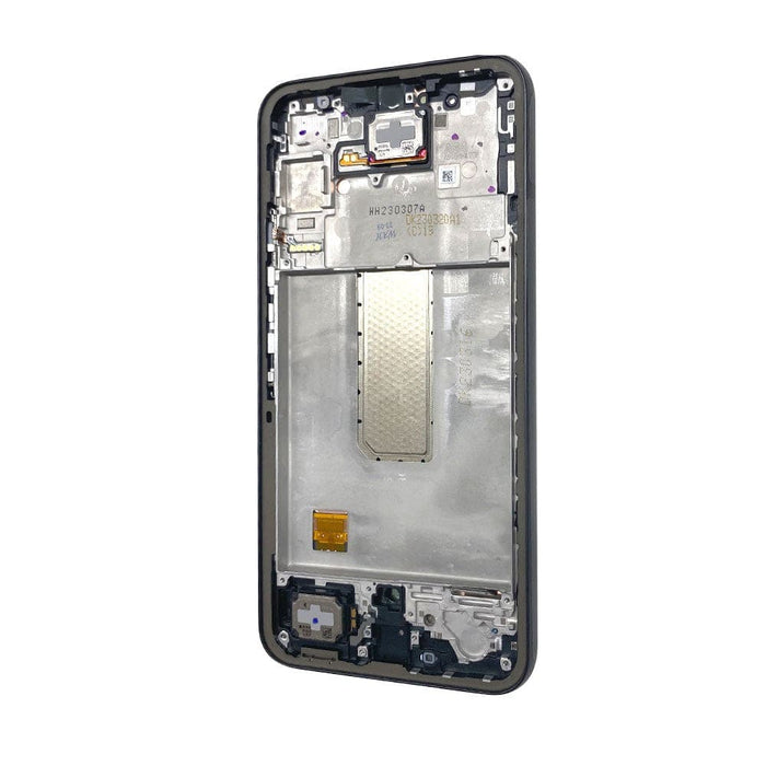 BQ7 LCD Assembly Replacement with Frame for Samsung Galaxy A34 5G (As the same as service pack, but not from official Samsung)