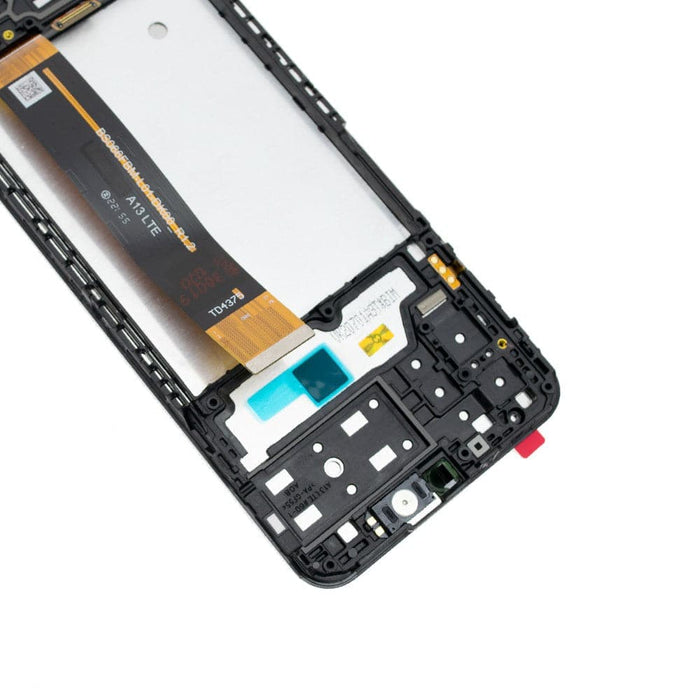 BQ7 Samsung Galaxy A13 A135F OLED Screen Replacement Digitizer with Frame-Black (As the same as service pack, but not from official Samsung) - JPC MOBILE ACCESSORIES