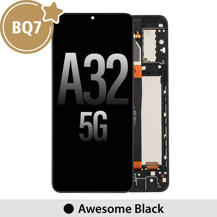 BQ7 Samsung Galaxy A32 5G A326 OLED Screen Replacement Digitizer-Awesome Black-(NOT Compatible for A32 4G A325) (As the same as service pack, but not from official Samsung)