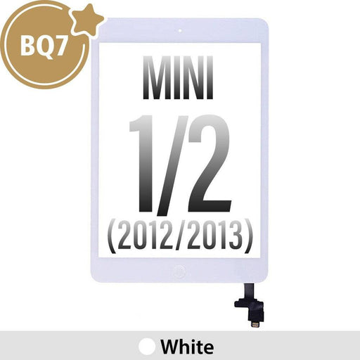 BQ7 Touch Screen Digitizer with IC Connector for iPad Mini 1 (2012) / Mini 2 (2013) - White - JPC MOBILE ACCESSORIES