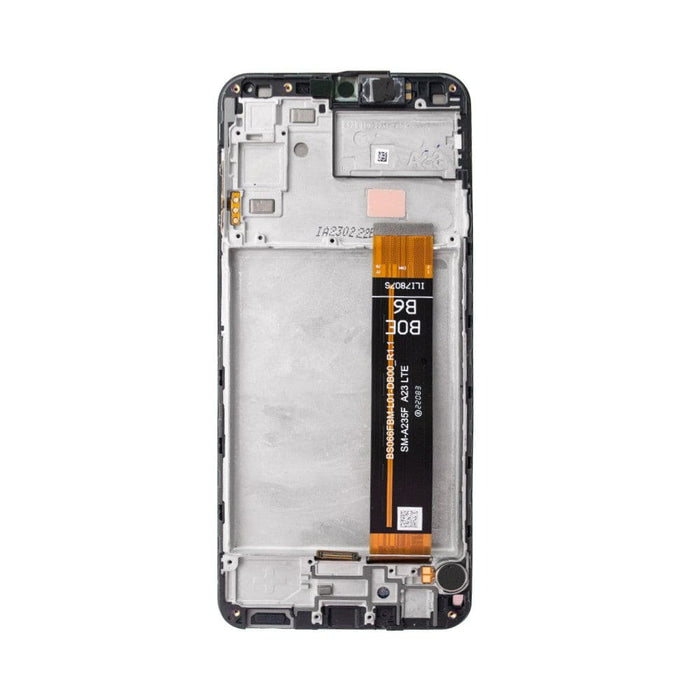 Samsung Galaxy A23 4G A235F BQ7 LCD Screen Replacement Digitizer with Frame - Black (As the same as service pack, but not from official Samsung) - JPC MOBILE ACCESSORIES