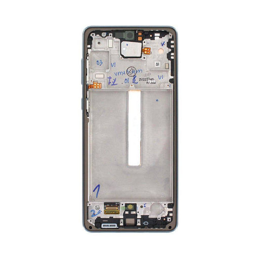 Samsung Galaxy A73 5G A736B OLED Screen Replacement Digitizer with Frame GH82-28686A (Service Pack)-Gray - JPC MOBILE ACCESSORIES