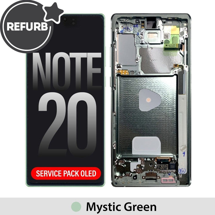 1️⃣ Samsung Galaxy Note 20 REFURB OLED Screen Replacement - Mystic Green