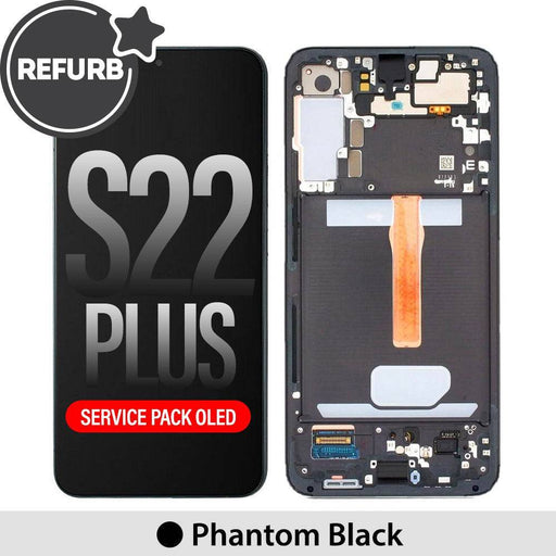 Samsung Galaxy S22 Plus REFURB OLED Screen Replacement - Phantom Black - JPC MOBILE ACCESSORIES