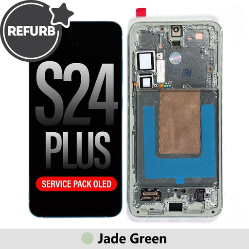 Samsung Galaxy S24 Plus S926B REFURB OLED Screen Replacement - Jade Green