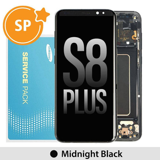 Samsung Galaxy S8 Plus Screen Replacement - Midnight Black - JPC MOBILE ACCESSORIES