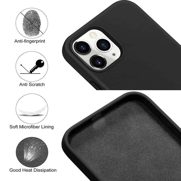 Liquid Silicone Case Cover for iPhone 15 Pro